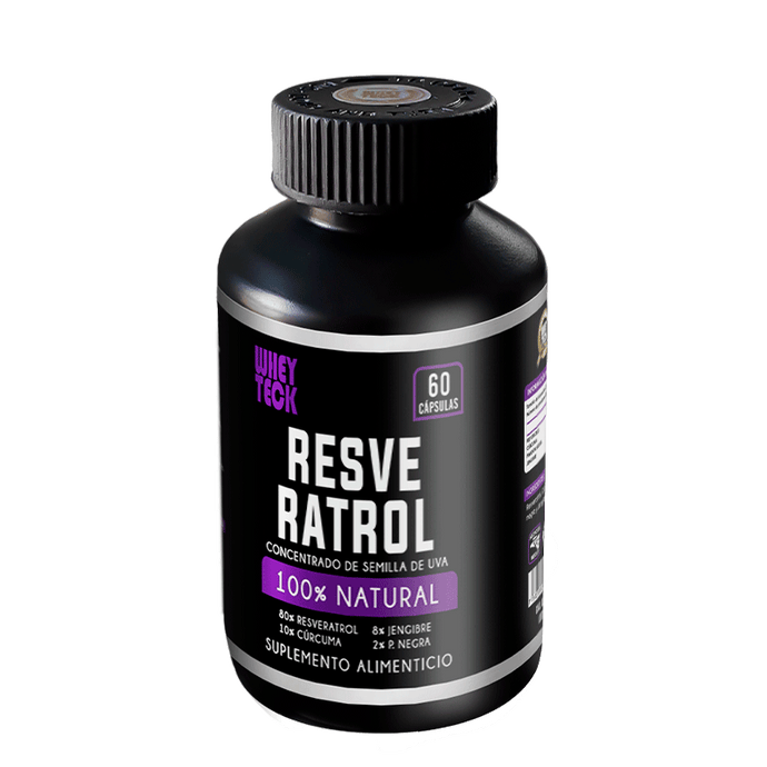 RESVE RATROL 60 CAPS – Whey Teck